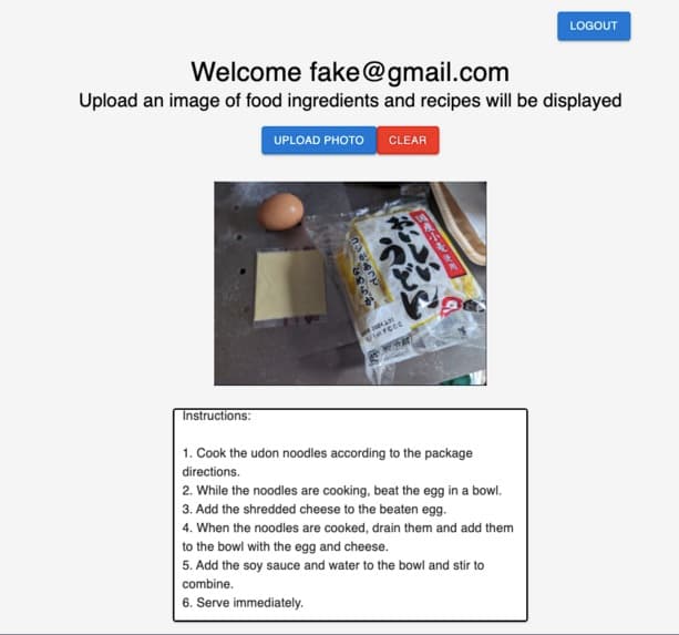 Recipe Helper app